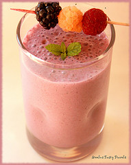 Creamy Blackberry Smoothie