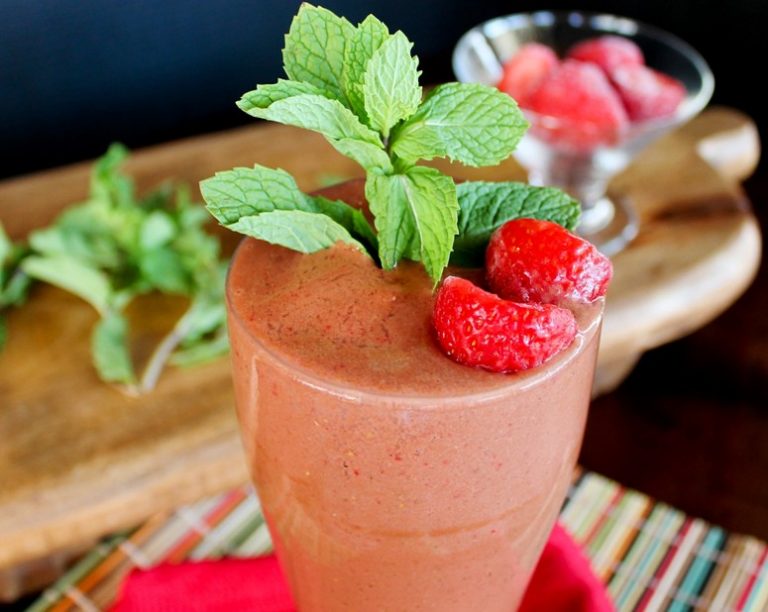 Peppermint Smoothie Delight