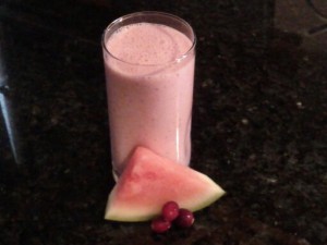 Summer Meets Fall Cranberry Smoothie Recipe